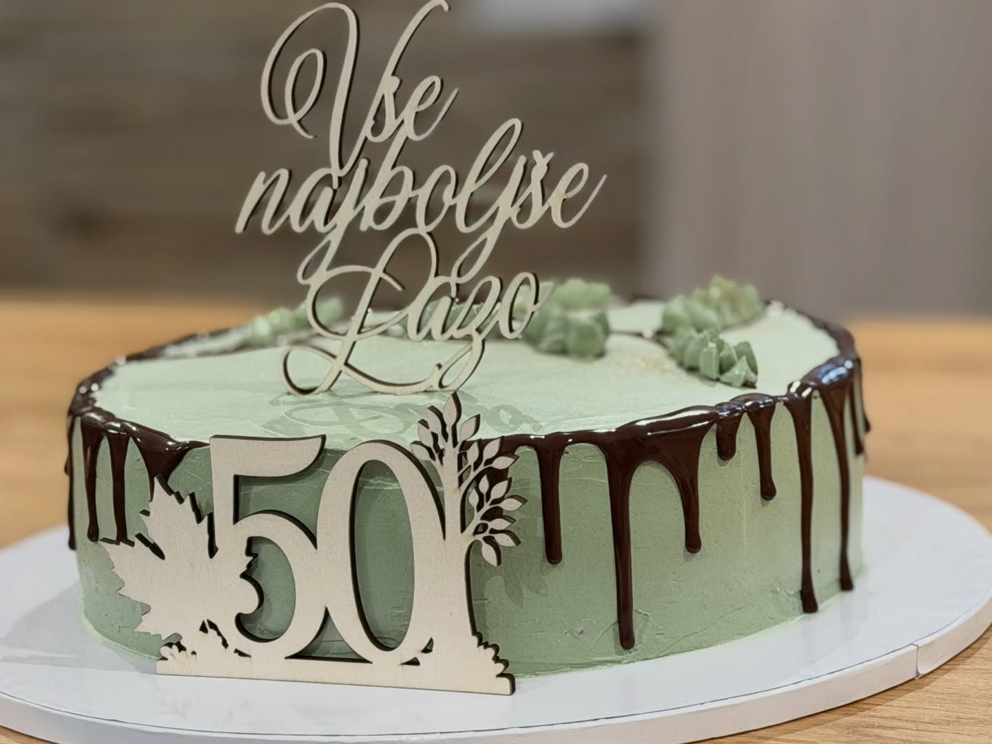 Kimijina torta za 50. rojstni dan